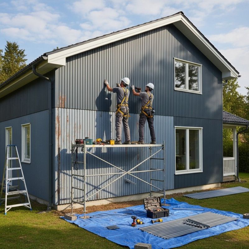 Local Siding Service pros at work